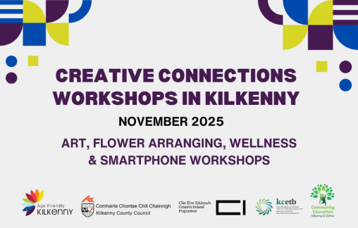 Age Friendly Creative Connection Workshops Banner