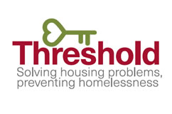Treshold national housing charity banner