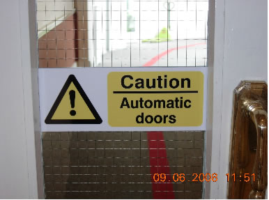 automatic door