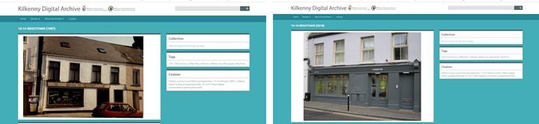 Kilkenny Shopfronts através das idades 2