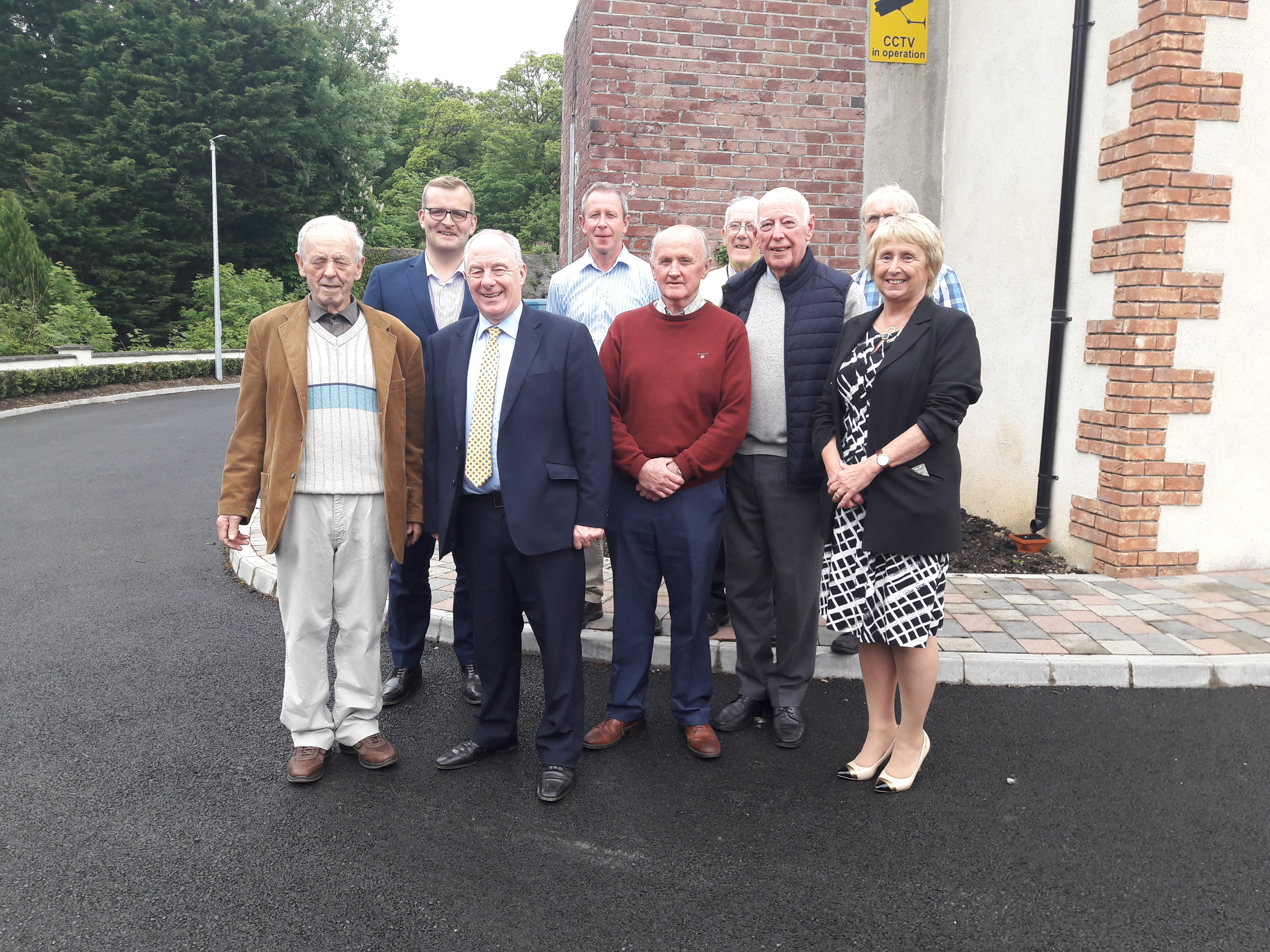 Minister Ring meeting reps from Piltown Enterprise Centre