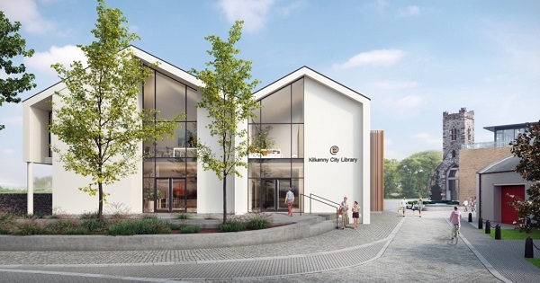 Nouvelle bibliothèque municipale de Kilkenny à Mayfair