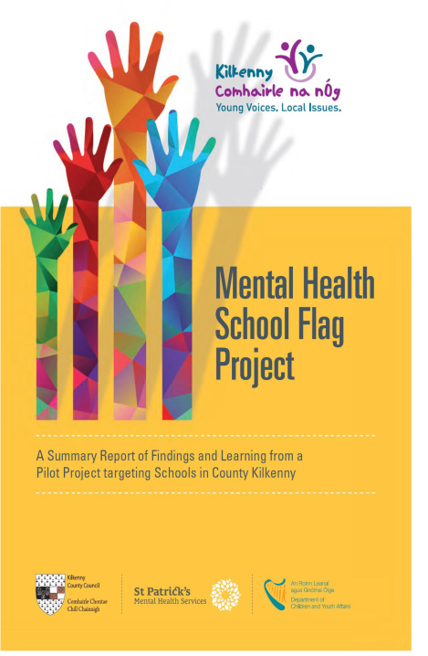 COUVERTURE du drapeau de l'école de santé mentale