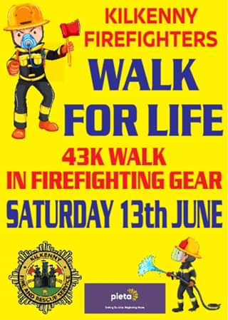 Les pompiers de Kilkenny marchent pour la vie