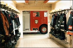 Salle de l'équipage Caserne de pompiers de Kilkenny