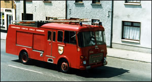 Castlecomer Fire Service on Route  in 1984