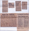 Various Newspaper Clippings