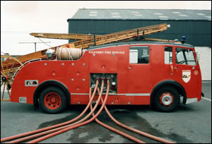 Das Feuerwehrauto Denis Pump Escape (PE).