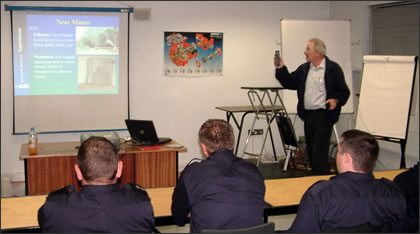 Firefighters briefed on the Hazards of Electricity