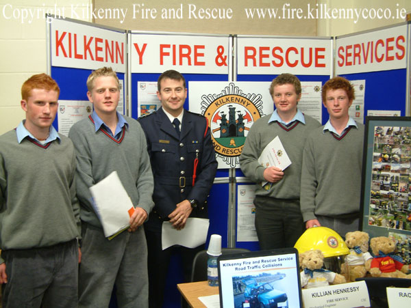 Kilkenny College Careers Evening - Students Visit Stand