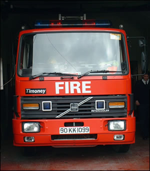 Camión de bomberos de Castlecomer: No KK12A1