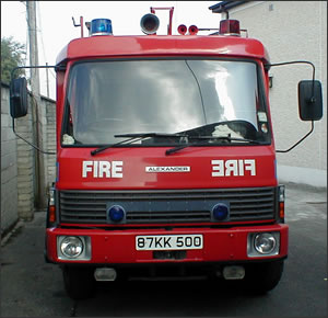Castlecomer camión de bomberos No: KK12A2