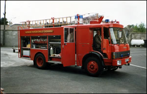 Motorul de pompieri Castlecomer Nr:KK12A2: Vedere laterală