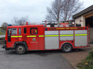 Thomastown, Feuerwehrauto Nr.: KK15A1: Seitenansicht
