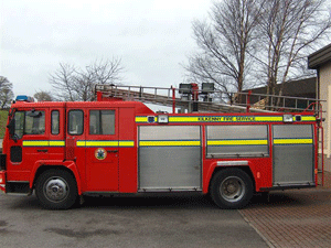 Thomastown, Feuerwehrauto Nr.: KK15A2: Seitenansicht
