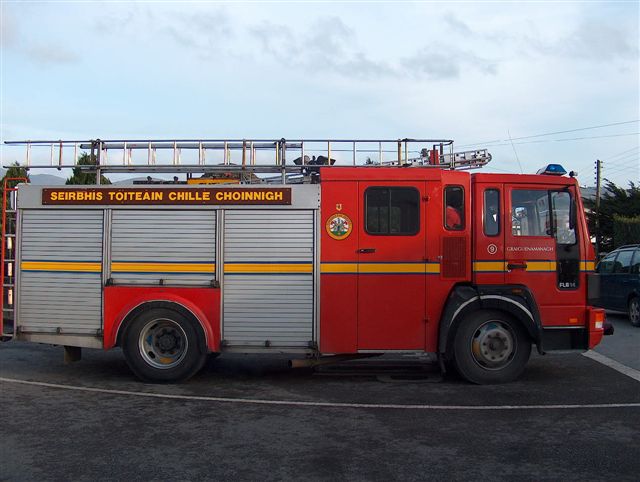 Graiguenamanagh, Feuerwehrauto Nr.: KK17A1: Seitenansicht