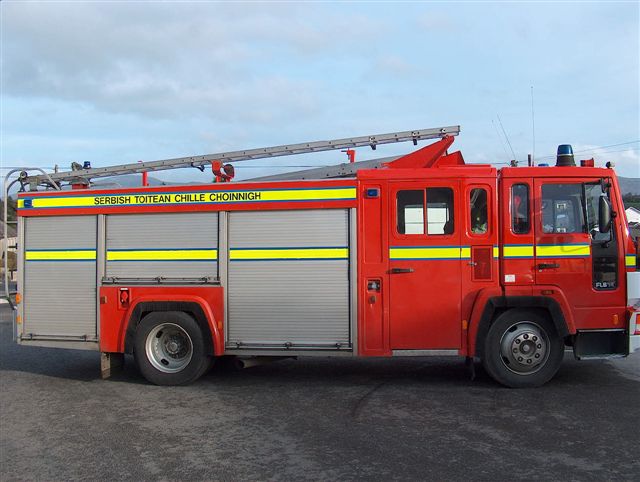 Graiguenamanagh, Fire Engine No: KK17A2:Side View