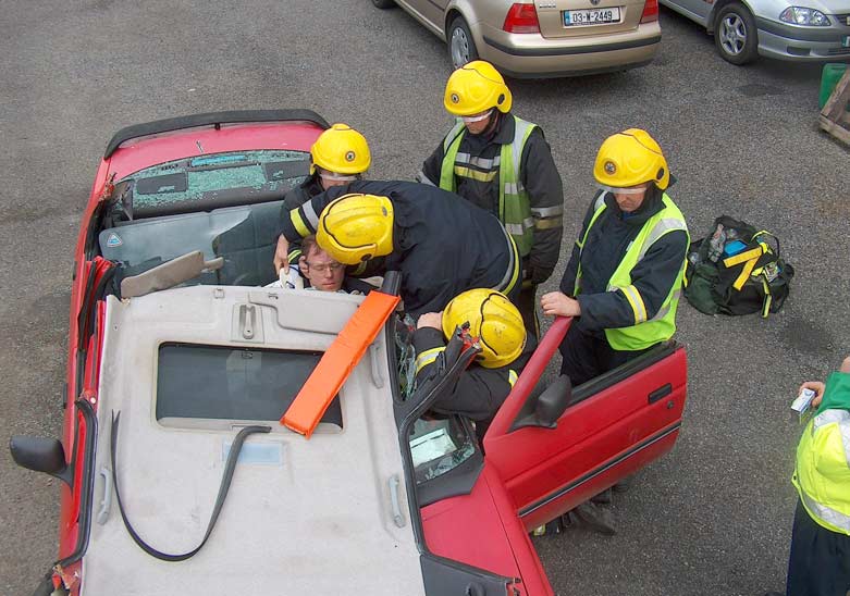 Road Accident Simulation on the First Aid and Trauma Course