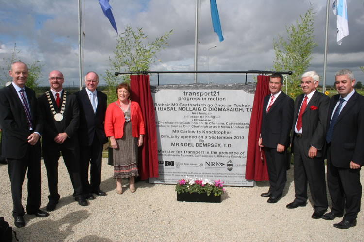 Official Opening Plaque M9-M10